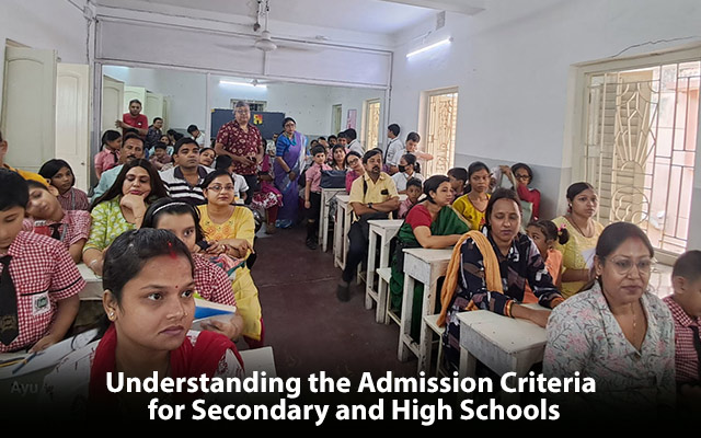 Understanding the Admission Criteria for Secondary and High Schools